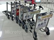 중국 가벼운 의무 자동적인 브레이크 공항 수화물 트롤리 30 리터 520x225x150mm 회사