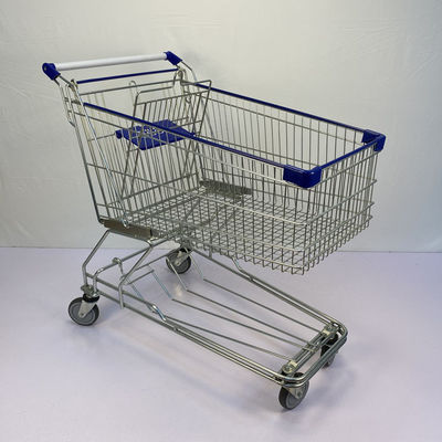 주문 180L 대용량 Q195 강철 금속 쇼핑 손수레 아시아인 종류 online manufacture