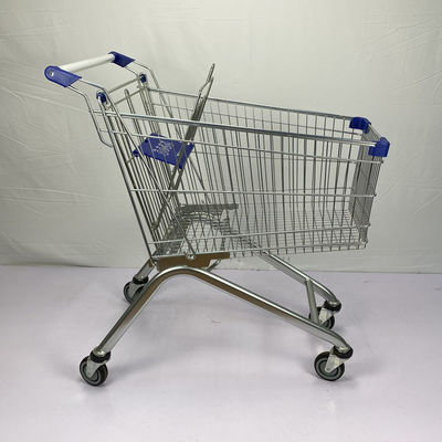 주문 TPR 휠과 슈퍼마켓 125L 가벼운 쇼핑 손수레 카트 online manufacture