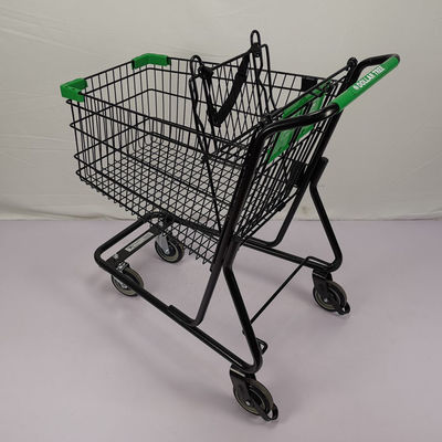 주문 검은 고전적 가벼운 쇼핑 손수레 카트 아메리칸 스타일 80L online manufacture
