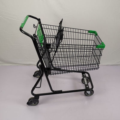 주문 OEM ODM 80L 마켓 쇼핑 손수레 Q195 철강 가게 장바구니 online manufacture