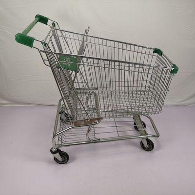 주문 180L Q195 강철 금속 슈퍼마켓 쇼핑 손수레 미국형 online manufacture