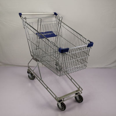 주문 다목적 Q195 철강 장바구니 125L 슈퍼마켓 금속 배선 손수레 online manufacture
