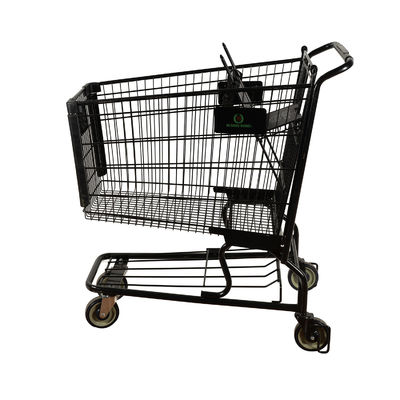 주문 광고 방송 로고와 모든 Black Metal 쇼핑 손수레 110kgs 로딩 극단적 대용량 online manufacture