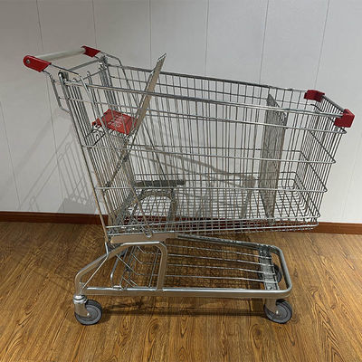 주문 240L Storage Convenience Store Grocery Carts Durable German type Supermarket Shopping Trolley 온라인 제조